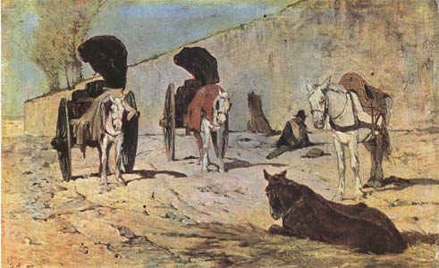 Giovanni Segantini Roman Carts (mk09)